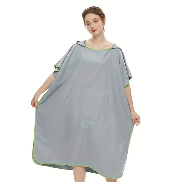 Solid Color Bathrobe